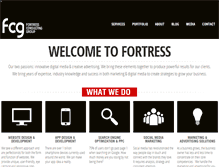 Tablet Screenshot of fortresscg.com